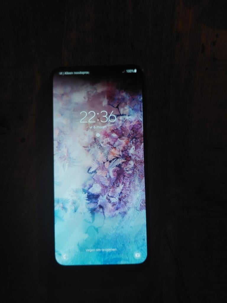 Samsung Galaxy A50 met screenprotector en hoesje, Telecommunicatie, Mobiele telefoons | Samsung, Ophalen, Gebruikt, Touchscreen