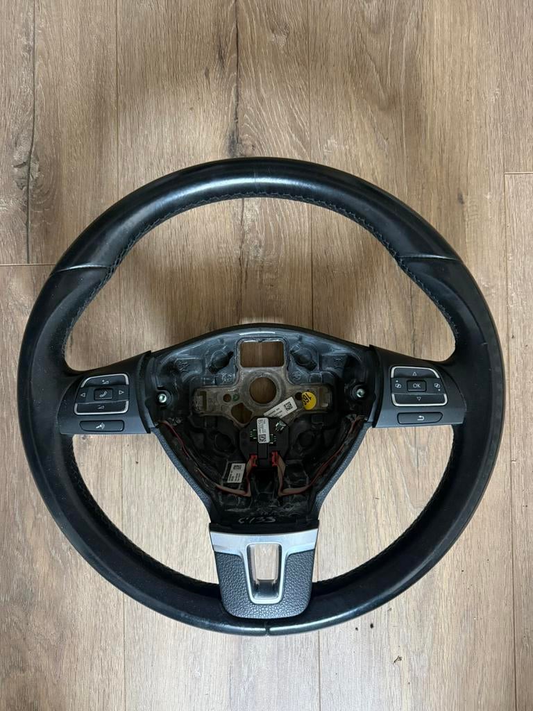 Leder Multifunctioneel stuur Volkswagen, Auto-onderdelen, Ophalen of Verzenden, Nieuw, Volkswagen