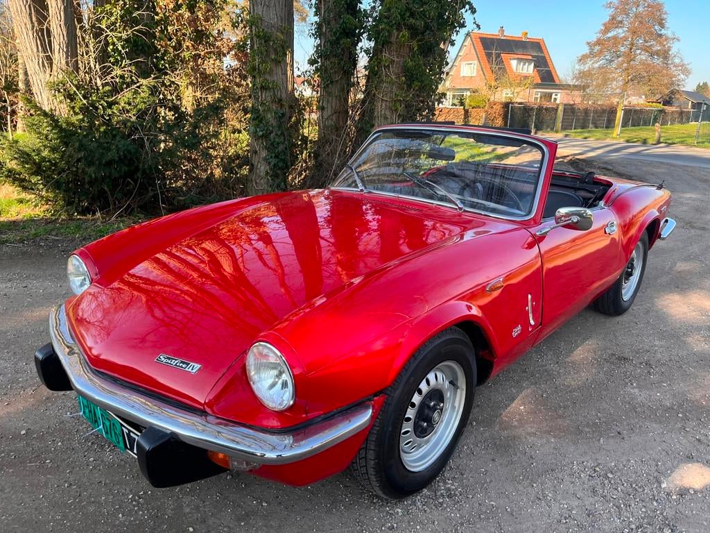 Triumph Spitfire 1300 MK IV Soft Top, Auto's, Triumph, 1296 cc, Achterwielaandrijving, Gebruikt, Cabriolet