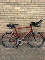 Racefiets / Triatlonfiets Van Tuyl met aerobars, Fietsen en Brommers, Fietsen | Racefietsen, Aluminium, Zo goed als nieuw, Meer dan 20 versnellingen