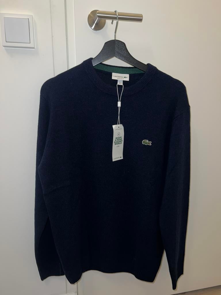 Lacoste trui M, Kleding | Heren, Truien en Vesten, Ophalen of Verzenden, Nieuw, Maat 48/50 (M), Blauw