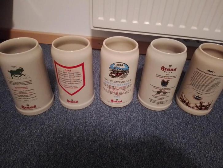 Brand jaarpullen, Verzamelen, Biermerken, Nieuw, Pul(len), Brand, Ophalen of Verzenden