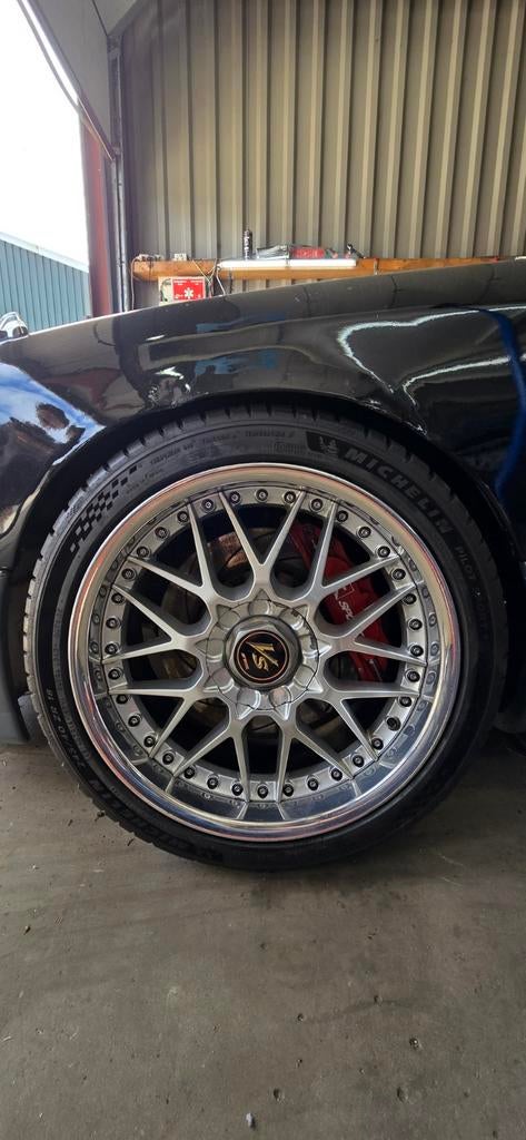Work VSMX 3piece 18inch 5x114.3, Auto-onderdelen, Banden en Velgen, Ophalen, 18 inch, Zomerbanden, Band(en)