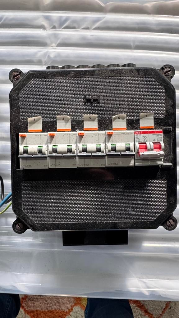 Holec Groepenkast & Uitbreidingskastje (Incl. Automaten), Ophalen, Zo goed als nieuw, Overige typen