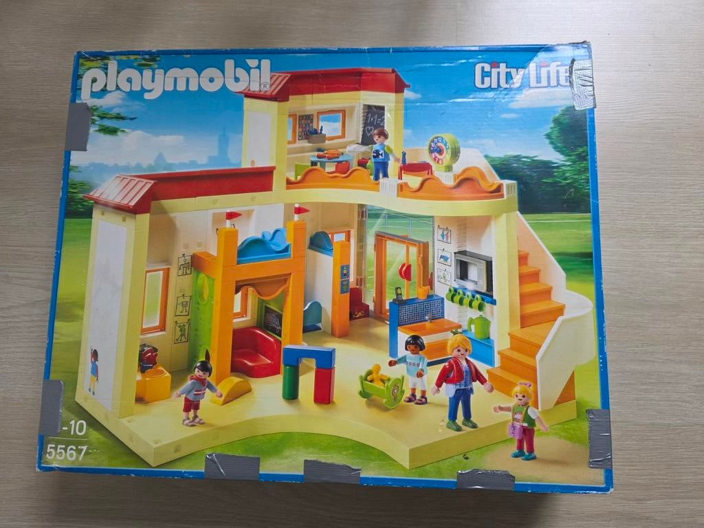 Playmobil kinderdagverblijf, Ophalen of Verzenden, Zo goed als nieuw