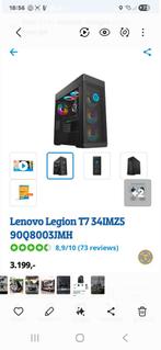 Game pc merk Lenovo Legion, Computers en Software, Desktop Pc's, Ophalen, Zo goed als nieuw