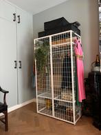 IKEA Kledingkast Wit Raster Metaal - Is al gedemonteerd, Huis en Inrichting, Kasten | Kledingkasten, Met plank(en), Gebruikt, Metaal
