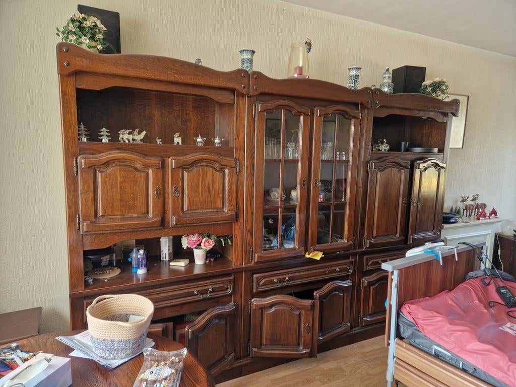 3 kasten hoogte 2m diepte 52 totaal 306cm breed, Antiek en Kunst, Antiek | Meubels | Kasten, Ophalen