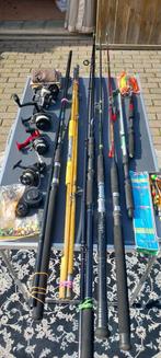 Vishengel set, Watersport en Boten, Ophalen, Zo goed als nieuw