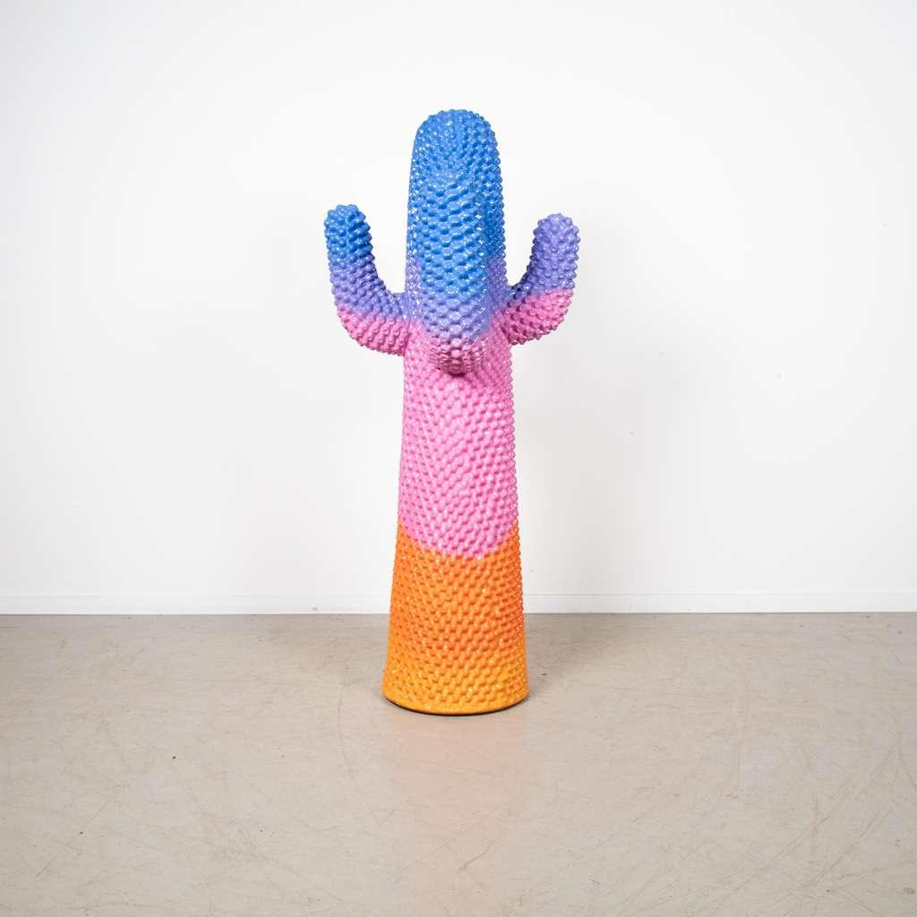 1x Gufram Sunrise Cactus Kapstok Meerkleurig Kunststof, Niet ingevuld, Overige materialen, Niet ingevuld, Ophalen of Verzenden