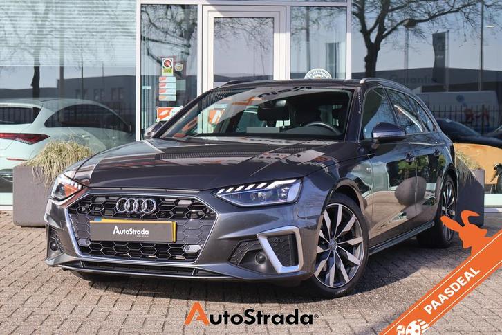 Audi A4 Avant 35 S-Line TFSI 150pk | LED | Trekhaak | Cruise, Auto's, Audi, Bedrijf, Te koop, A4, ABS, Airbags, Airconditioning