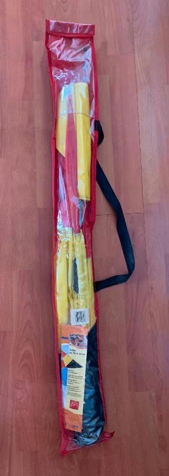 Vlieger voor kind, plastic vlieger; 183 x 81 cm, Sport en Fitness, Vliegeren, Ophalen of Verzenden, Nieuw, Eenlijns, Vlieger
