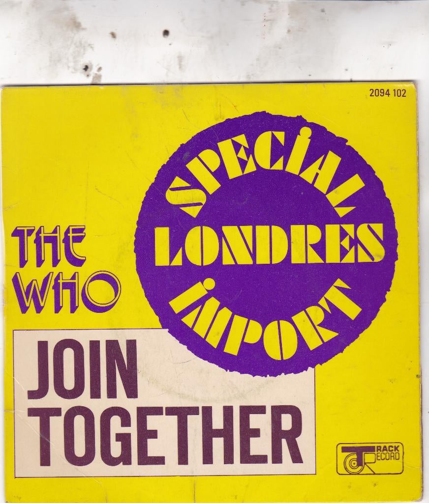The Who ( 1972 ), Ophalen of Verzenden, Gebruikt, 7 inch, Rock en Metal