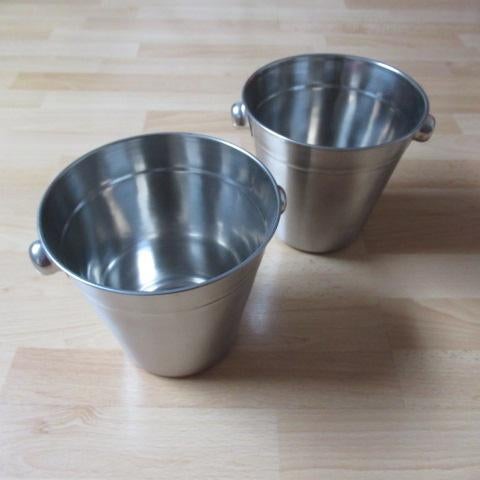 2x ijsemmer klein, zgan, Ophalen of Verzenden, Zo goed als nieuw