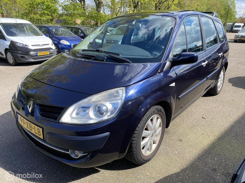 Renault Scenic 2.0-16V Tech Line AUT ECC NAVI TREKHAAK, Auto's, Renault, 1998 cc, 4 cilinders, Blauw, Origineel Nederlands