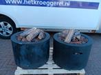 1 horeca tuinhaard en 2 vuurtafels, Ophalen, Zo goed als nieuw