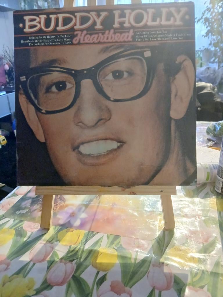 Buddy Holly - Heartbeat vinyl, Ophalen of Verzenden