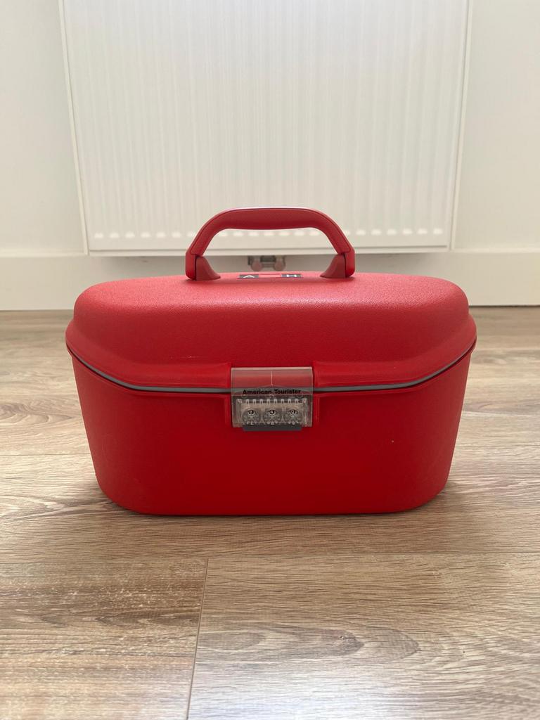 Beauty Case American Tourister, Sieraden, Tassen en Uiterlijk, Beautycases, Met slot, Ophalen of Verzenden, Zo goed als nieuw