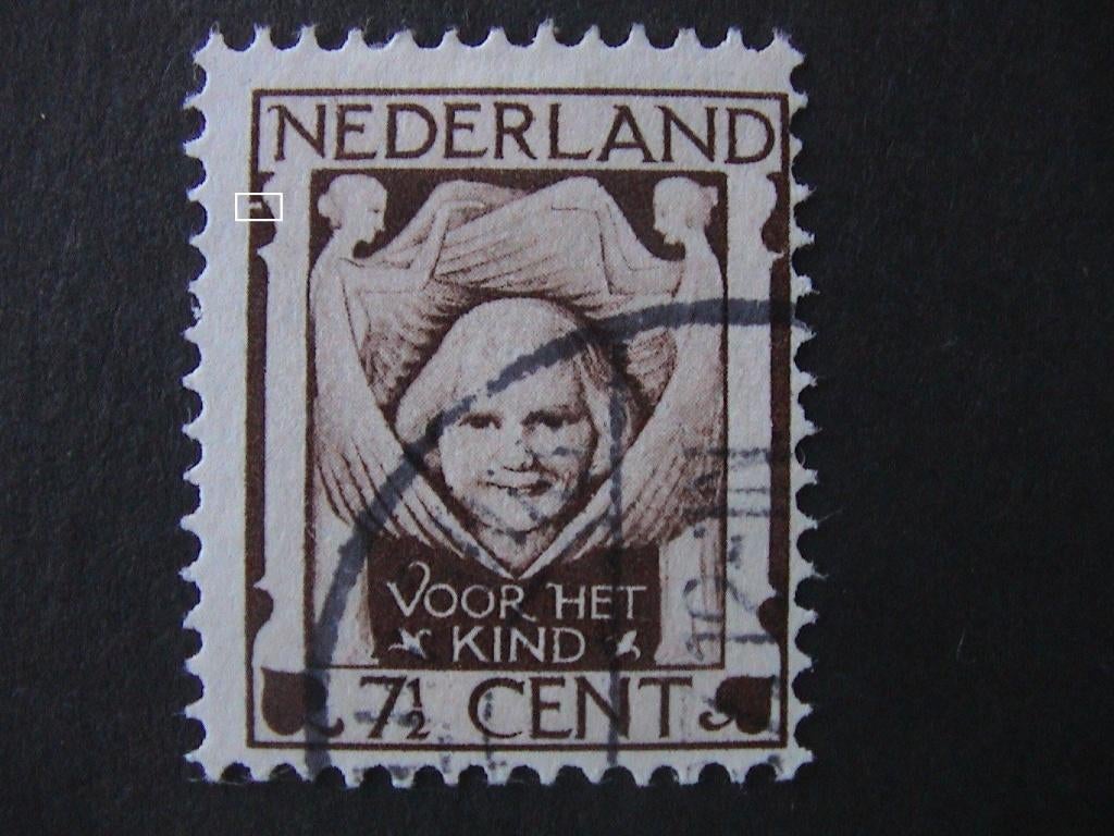 Plaatfout 142 net , gestempeld., Postzegels en Munten, Postzegels | Nederland, Verzenden, T/m 1940, Gestempeld