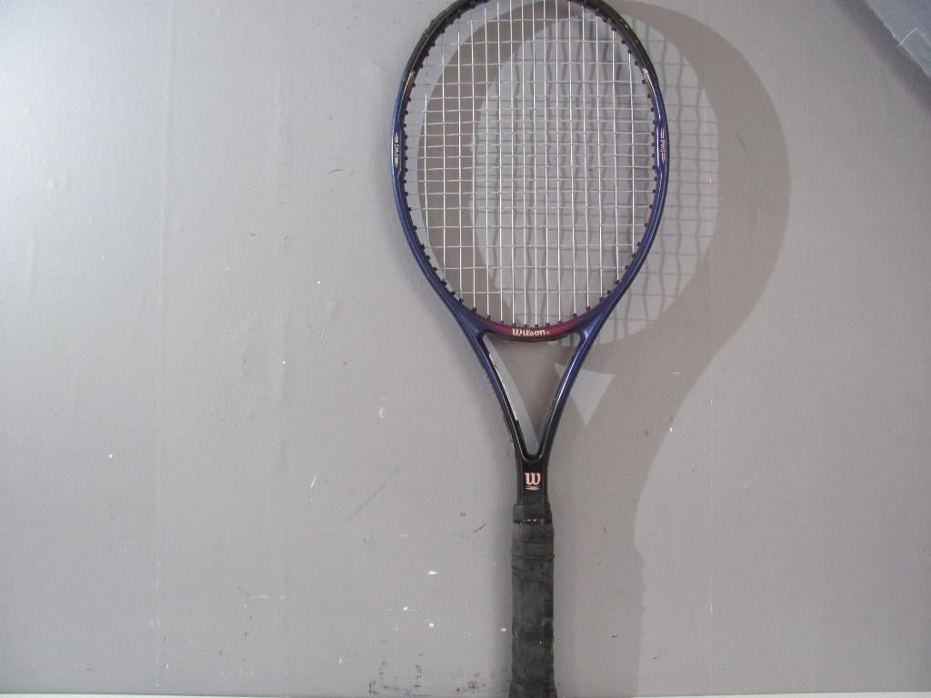 tennisracket van Wilson hammer 5.9,met goede bespanning, L4, Ophalen of Verzenden, Zo goed als nieuw, Wilson