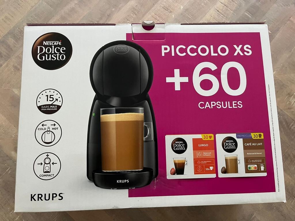 Piccolo XS + cups > bijna nooit gebruikt, Ophalen of Verzenden