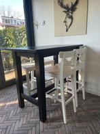 IKEA bartafel met 4 barstoelen, Huis en Inrichting, Ophalen, Gebruikt