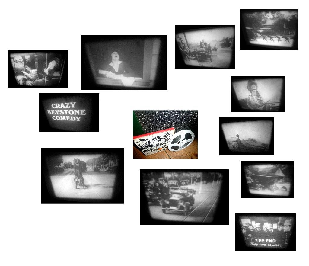 8mm film Keystone - Comedies - 1915 - mooie release USA, Ophalen of Verzenden, 8mm film