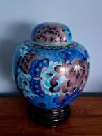 Antieke cloisonne vlinder, Ophalen of Verzenden