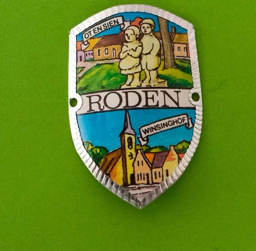 Wandelstok schildje Roden, Ophalen of Verzenden, Nieuw