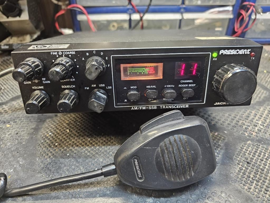 President Jackson, Ophalen of Verzenden, Gebruikt, Zender en Ontvanger