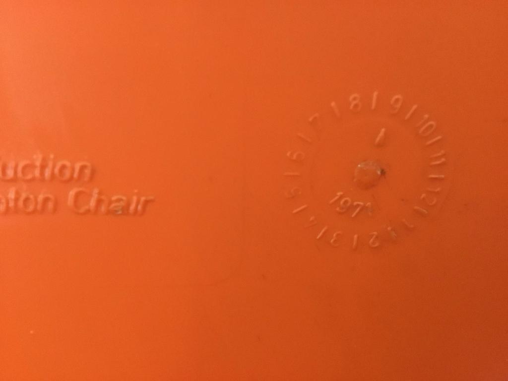 Verner Panton S chair Herman Miller 1971, Ophalen