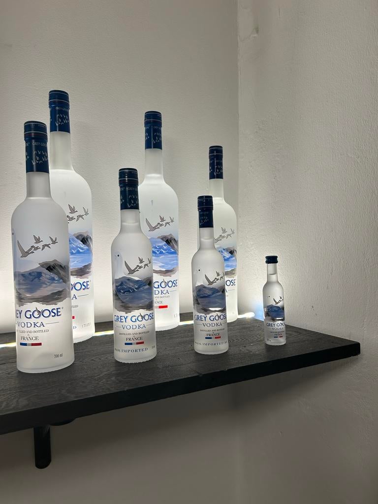 Grey Goose Wodka Flessen - Diverse Maten (Ongeopend), Verzamelen, Ophalen of Verzenden, Nieuw