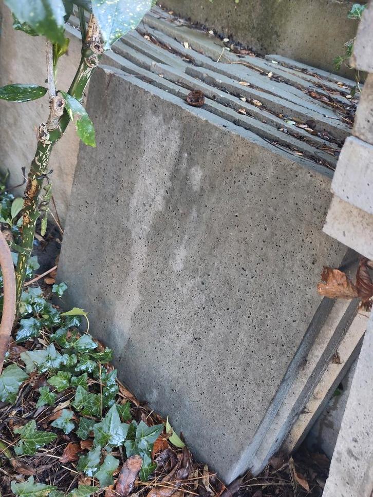 Schellevis Oud-Hollandse tegels 60x60x5 cm, kleur grijs, Tuin en Terras, Tegels en Klinkers, Zo goed als nieuw, Terrastegels, Beton