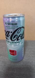 Coca cola k wave limited edition flavour blikje dicht., Verzamelen, Ophalen of Verzenden