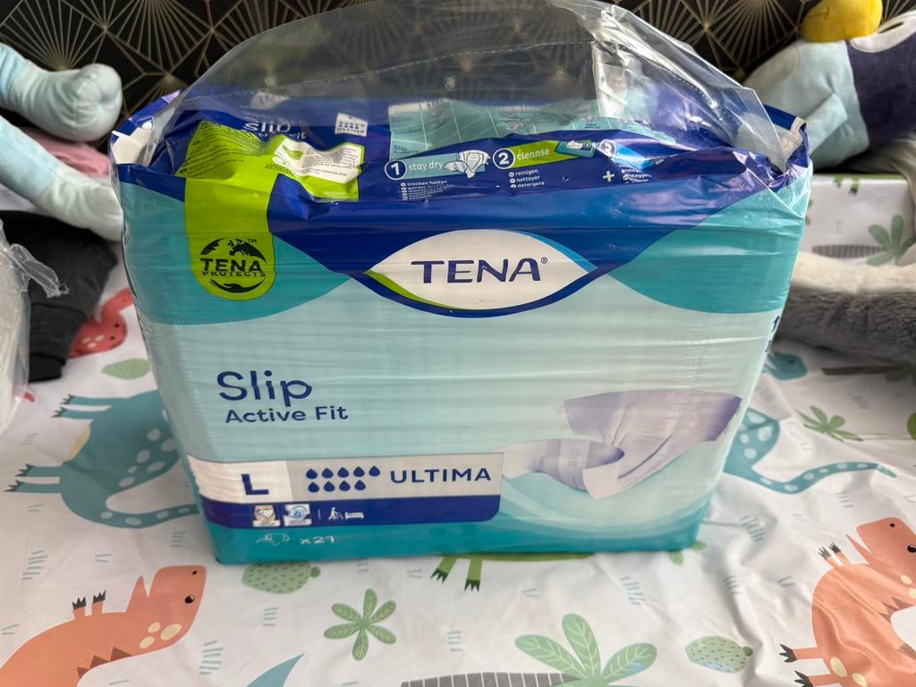 Tena slip active fit ultimate large, Verzenden, Nieuw
