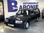 Volvo 240 2.3i Polar, Auto's, Volvo, Keurmerk '100% Onderhouden', Gebruikt, Zwart, 4 cilinders