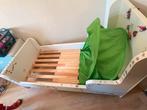 Uitschuifbaar IKEA kinderbed, Kinderen en Baby's, Kinderkamer | Bedden, Ophalen, Gebruikt, 70 tot 85 cm, Lattenbodem