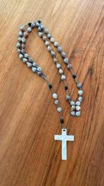 Rozenkrans met kruis, Sieraden, Tassen en Uiterlijk, Kettingen, Met hanger, Kunststof, Nieuw, Ophalen of Verzenden