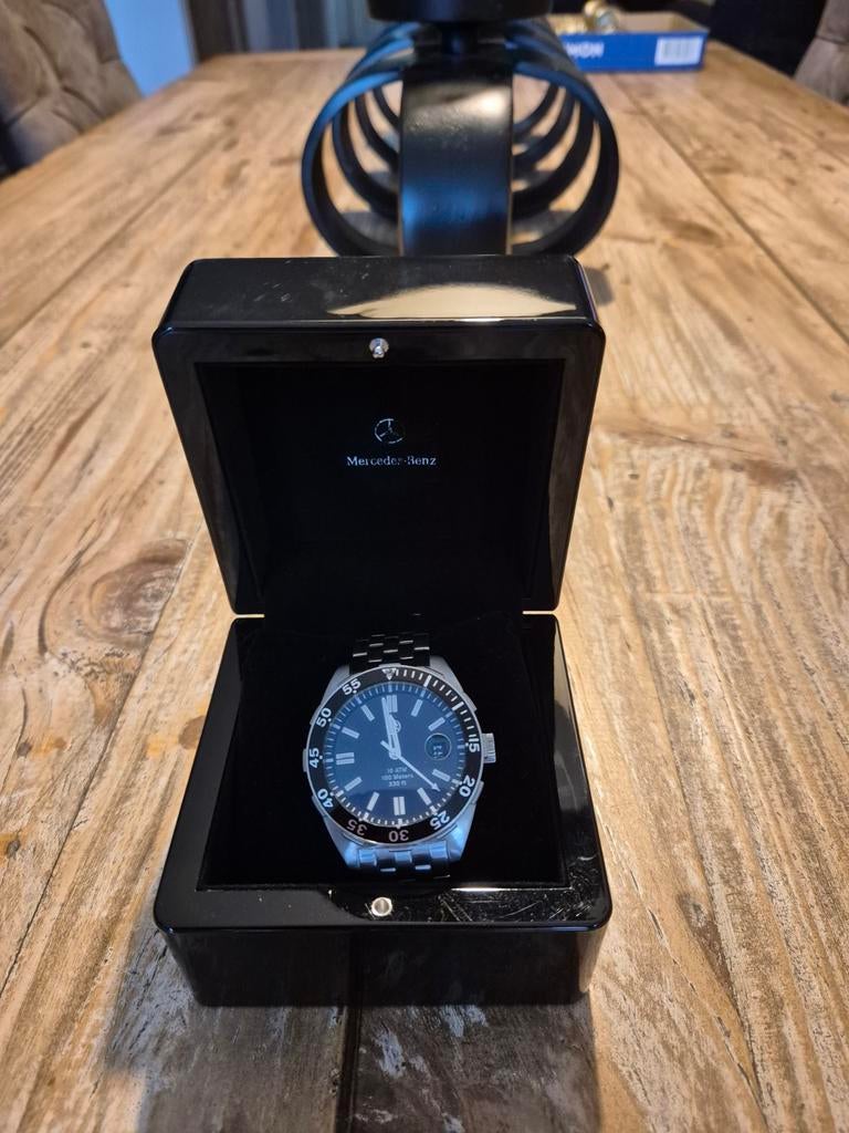 Mercedes-Benz "Business Fashion" Heren Polshorloge B66951194, Sieraden, Tassen en Uiterlijk, Horloges | Heren, Ophalen of Verzenden