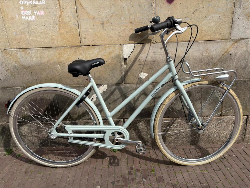 Union flow dames fiets 50cm 3 versnellingen, Fietsen en Brommers, Fietsen | Dames | Damesfietsen, Versnellingen, Batavus, Ophalen of Verzenden