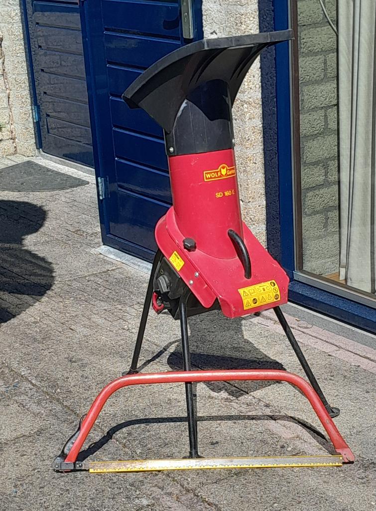 Versnipperaar/hakselaar en beugelzaag, Tuin en Terras, Ophalen, Gebruikt, Elektrisch, Wolf Garten, Gardena