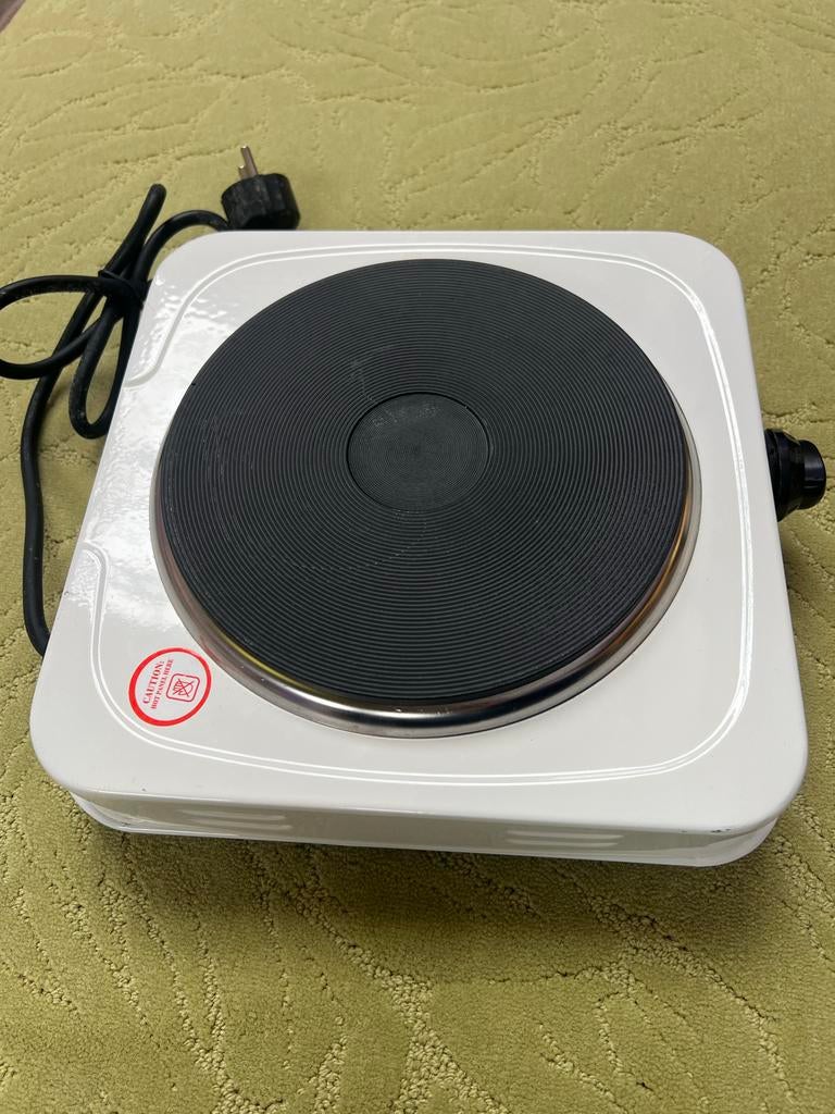 Cuisinier Deluxe Elektrische Kookplaat 1500W nieuwe, Ophalen of Verzenden, Nieuw