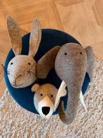 Fiona Walker vilten dierenkoppen wanddecoratie, Ophalen of Verzenden, Zo goed als nieuw, Wanddecoratie