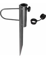 Stevige metalen grondpen voor parasol - ideaal voor camping, Caravans en Kamperen, Ophalen of Verzenden, Nieuw
