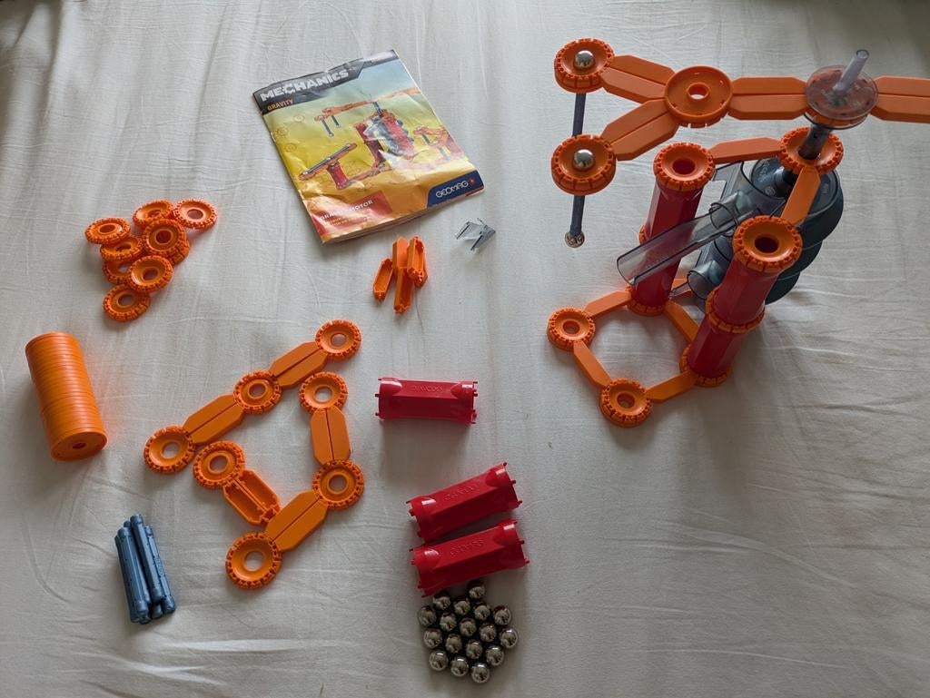 Geomag Mechanics Gravity Motor - Bouwplezier!, Ophalen of Verzenden, Gebruikt, Overige merken