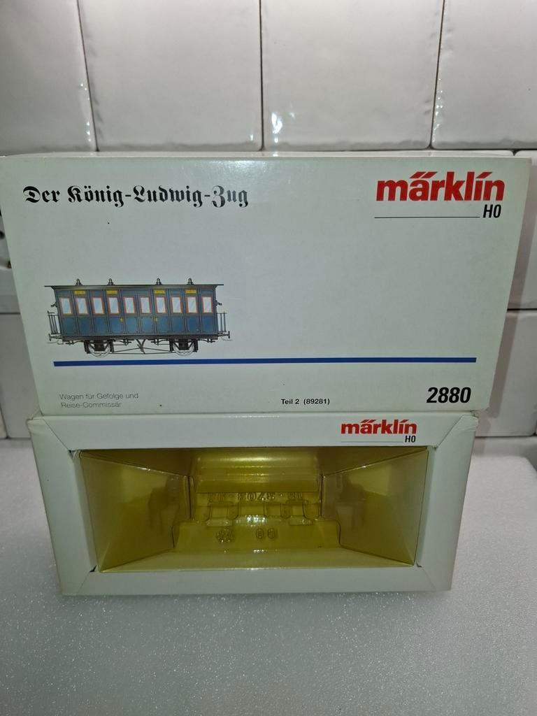 Marklin lege wagon door 2880, Wisselstroom, Gebruikt, Wagon, Ophalen of Verzenden