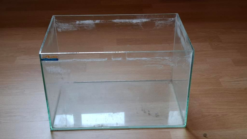 aquarium 19L 36x23x23cm, Dieren en Toebehoren, Ophalen, Gebruikt, Leeg aquarium