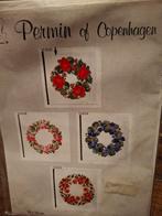 Bloemen  krans, Hobby en Vrije tijd, Borduren en Borduurmachines, Ophalen of Verzenden, Nieuw, Borduurpakket