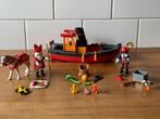 PLAYMOBIL STOOMBOOT VAN SINTERKLAAS 🎁 🎁 SUPERSET !!, Kinderen en Baby's, Speelgoed | Playmobil, Ophalen of Verzenden, Gebruikt
