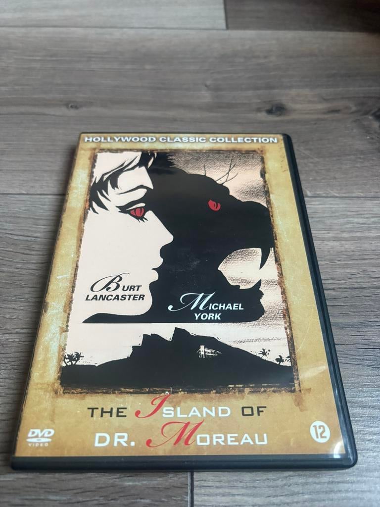 The Island of Dr Moreau met Burt Lancaster, Ophalen of Verzenden, Zo goed als nieuw, Actie en Avontuur, Alle leeftijden
